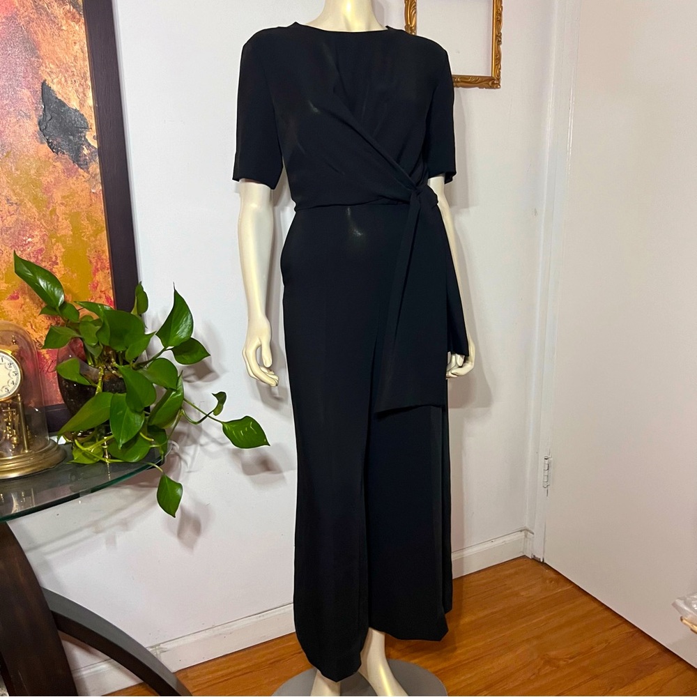 COS Black Wide Leg Jumpsuit